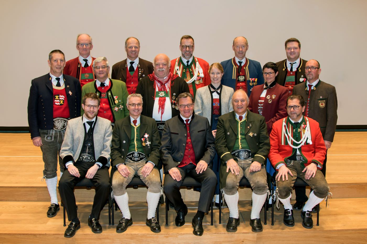 Der Vorstand des Blasmusikverbandes Tirol wurde für drei weitere Jahre gewählt.